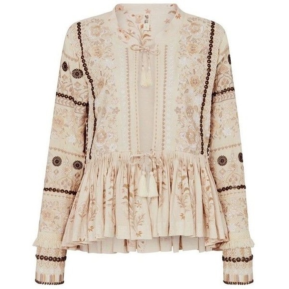 ❌SOLD❌ Spell Arabian Jewel Matinee Jacket - Picture 2 of 8